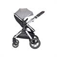 Carrozzina combinata VIOLA SET con cestino estivo GREY